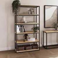 Molfetta Medium Bookcase Wood